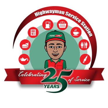 Highwayman Service Station, Celebrating 25 Years of Service,  Ladyville Belize